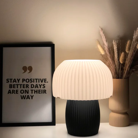 Modern Mushroom Lamp